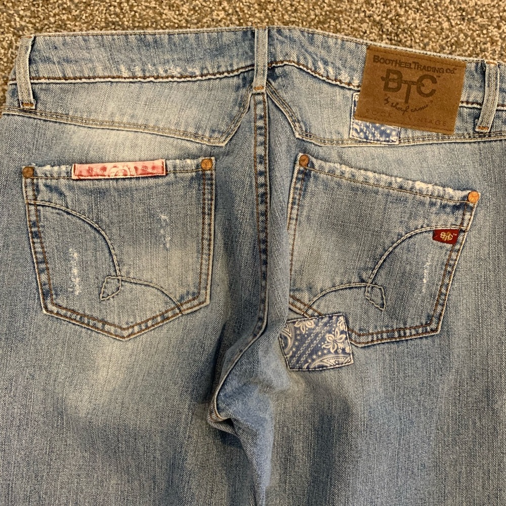 Boot heel trading co. jeans. Size 8